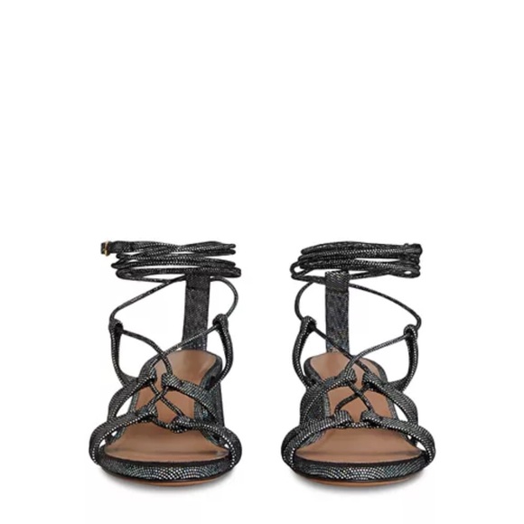 NEW! Mansur Gavriel Day Dream Lace-up Mid-heel Leather Sandals EU37 US 7 - Picture 3 of 6